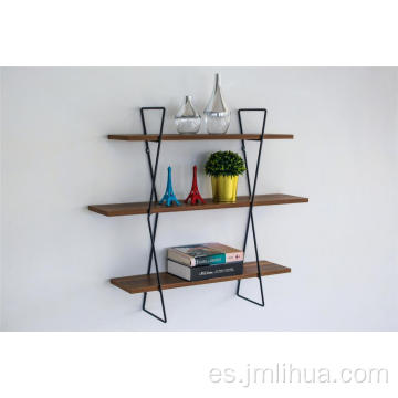 Organizador de estantes de 3 niveles para pared